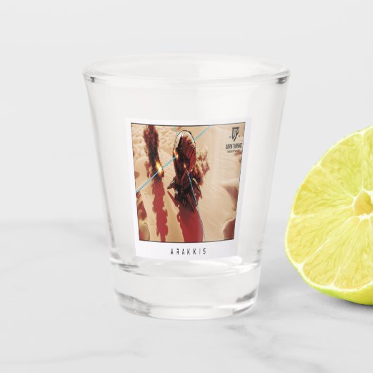 Arakkis Shot Glass Glas (Voorkant)