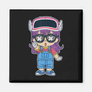 Arale Norimaki Dr. Slump Manga Anime Cartoon Lover Magneet