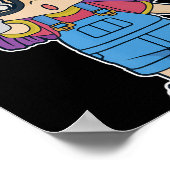 Arale Norimaki Dr. Slump Manga Anime Cartoon Lover Poster (Hoek)