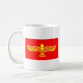 Aramaisch Arameens, Syrische vlag Koffiemok (Links)