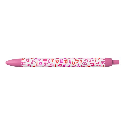Aramaisch Zwarte Inkt Pen (Voorkant)