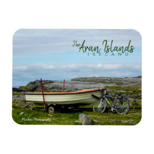 Aran Eilanden Boot & Bike Magneet