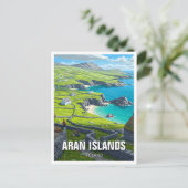Aran-eilanden Ierland Reizen Briefkaart (Staand voorkant)