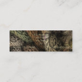 Aran Fractal Profile Card Mini Visitekaartje (Achterkant)