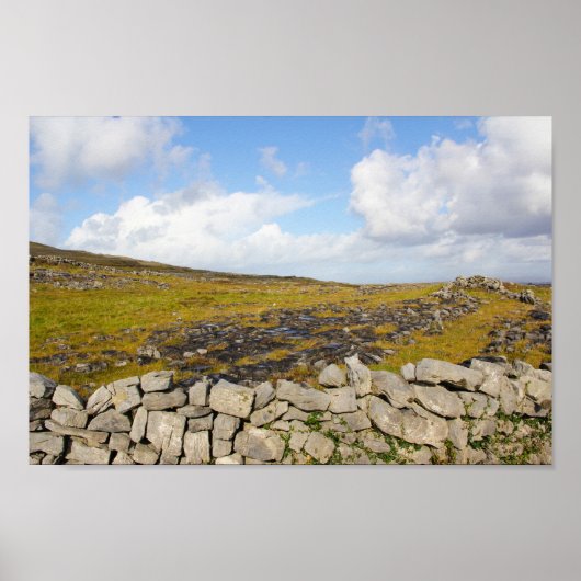 Aran Island - Rocky Landscape 2 Poster (Voorkant)