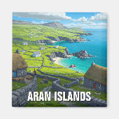 Aran Islands Ierland Reizen Magneet (Voorkant)