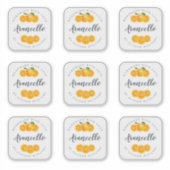 Arancello Mini Fles Label – 2 inch Vierkant (Voorkant)