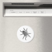 Aranea Avicularia, zwarte Cubaanse spin Magneet (Insitu (Vaatwasser))
