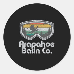 Arapacute Ss Schattig Ss Basin Colorado Ski Berg S Ronde Sticker