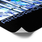 Arapacute Ss Schattig Ss Bekken Ski-accessoires Re Poster (Hoek)