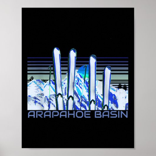 Arapacute Ss Schattig Ss Bekken Ski-accessoires Re Poster (Voorkant)