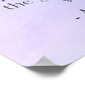 Arapaho Native American Proverb met veren Poster (Hoek)