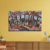 Arapaho Nat'l Forest, Colorado Canvas Afdruk (Insitu (Woonkamer))