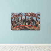 Arapaho Nat'l Forest, Colorado Canvas Afdruk (Insitu (Houten vloer))