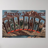 Arapaho Nat'l Forest, Colorado Poster (Voorkant)