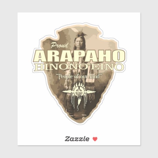 Arapaho (pijlpunt) sticker (Vel)