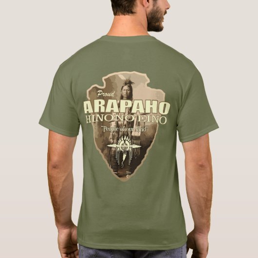 Arapaho (pijlpunt) t-shirt (Achterkant)