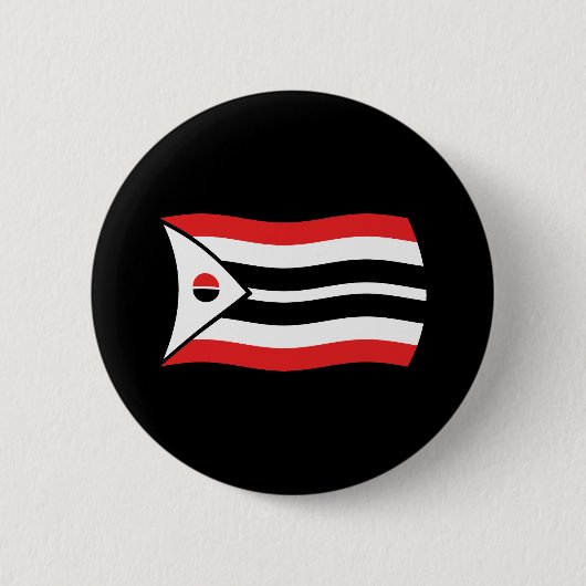 Arapaho Stam Vlag Knop Ronde Button 5,7 Cm (Voorkant)