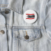 Arapaho Stam Vlag Knop Ronde Button 5,7 Cm (In situ)