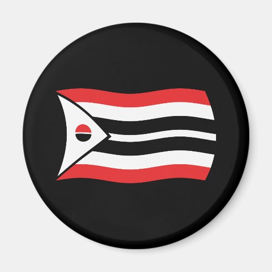 Arapaho Stam Vlag Magneet (Voorkant)