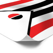 Arapaho Tribe Flag Poster Print (Hoek)