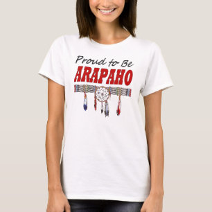 Arapaho Vrouwenblaaspijp bovenaan T-shirt