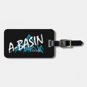 Arapahoe Basin Colorado Mountains Bagagelabel (Voorkant horizontaal)