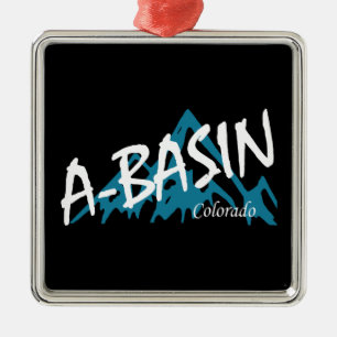 Arapahoe Basin Colorado Mountains Metalen Ornament