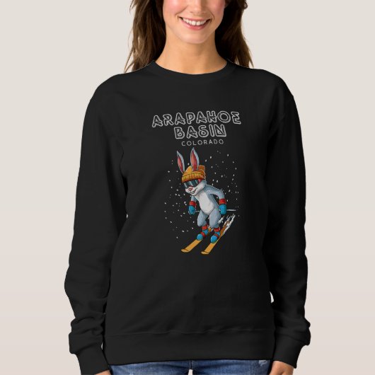 Arapahoe Basin Colorado Ski Rabbit Trui (Voorkant)