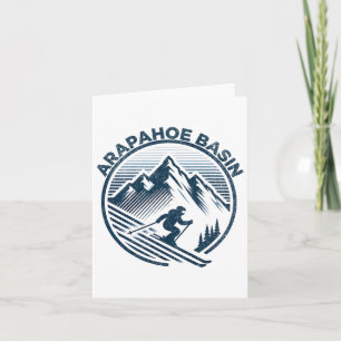 Arapahoe Basin Colorado Skigebied Wintersporten Kaart