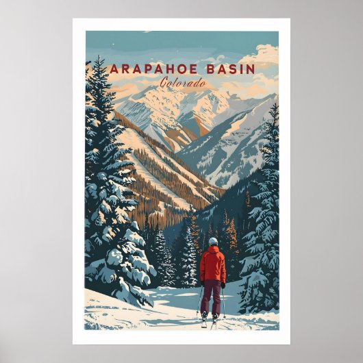 Arapahoe Basin Muurkunst 1 Poster (Voorkant)