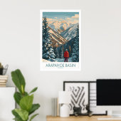 Arapahoe Basin Ski Poster 1 (Thuiskantoor)