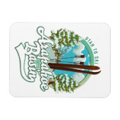Arapahoe Basin Utah ski logo Magneet (Horizontaal)