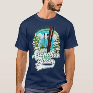 Arapahoe Basin Utah skiën T-shirt