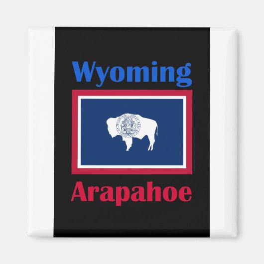 Arapahoe Wyoming Magneet (Voorkant)