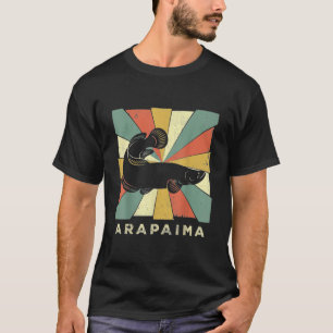  Arapaima Fish Lover Retro Style Animal Cl T-shirt