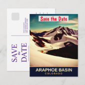 Araphoe Basin, Colorado, Reizen Briefkaart (Voorkant / Achterkant)