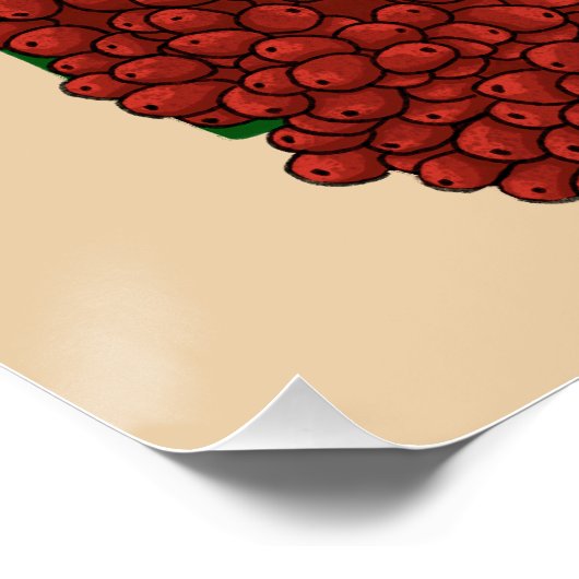 Arara azul - Blue macaw Perfect Poster (Hoek)