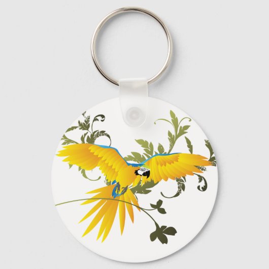 Arara-canindé Sleutelhanger (Voorkant)