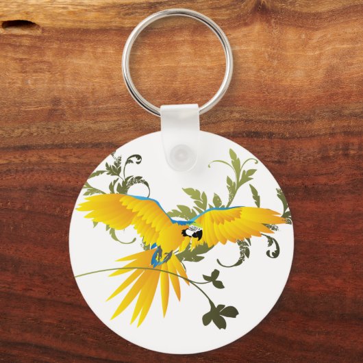 Arara-canindé Sleutelhanger (Voorkant)