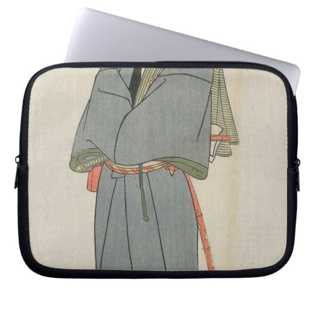 Arashi Ryu_zo als Heiemon, 1795 Laptop Sleeve (Voorkant)