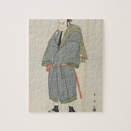 Arashi Ryu_zo als Heiemon, 1795 Legpuzzel (Verticaal)