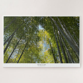 Arashiyama Bamboe Bos - Symfonie van Stammen Legpuzzel