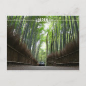 Arashiyama Bamboo Forest, Kyoto Japan Briefkaart (Voorkant)
