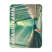 Arashiyama Japan Kyoto bamboe bos Magneet (Verticaal)