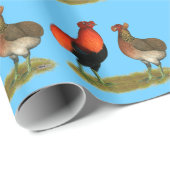 Araucana Red Pair Cadeaupapier (Rol Hoek)