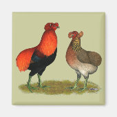 Araucana Red Pair Magneet (Voorkant)