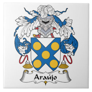 Araujo Family Crest Tegeltje