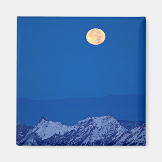 Aravis Mountains | Mont Blanc Range Magneet (Voorkant)