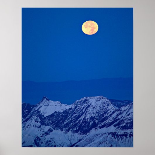 Aravis Mountains | Mont Blanc Range Poster (Voorkant)